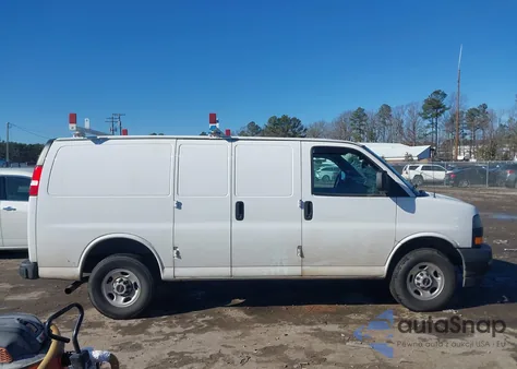 2023 GMC Savana Cargo Rwd 2500 Regular Wheelbase Work Van z USA, uszkodzony, nr VIN 1GTW7AFPXP1110302